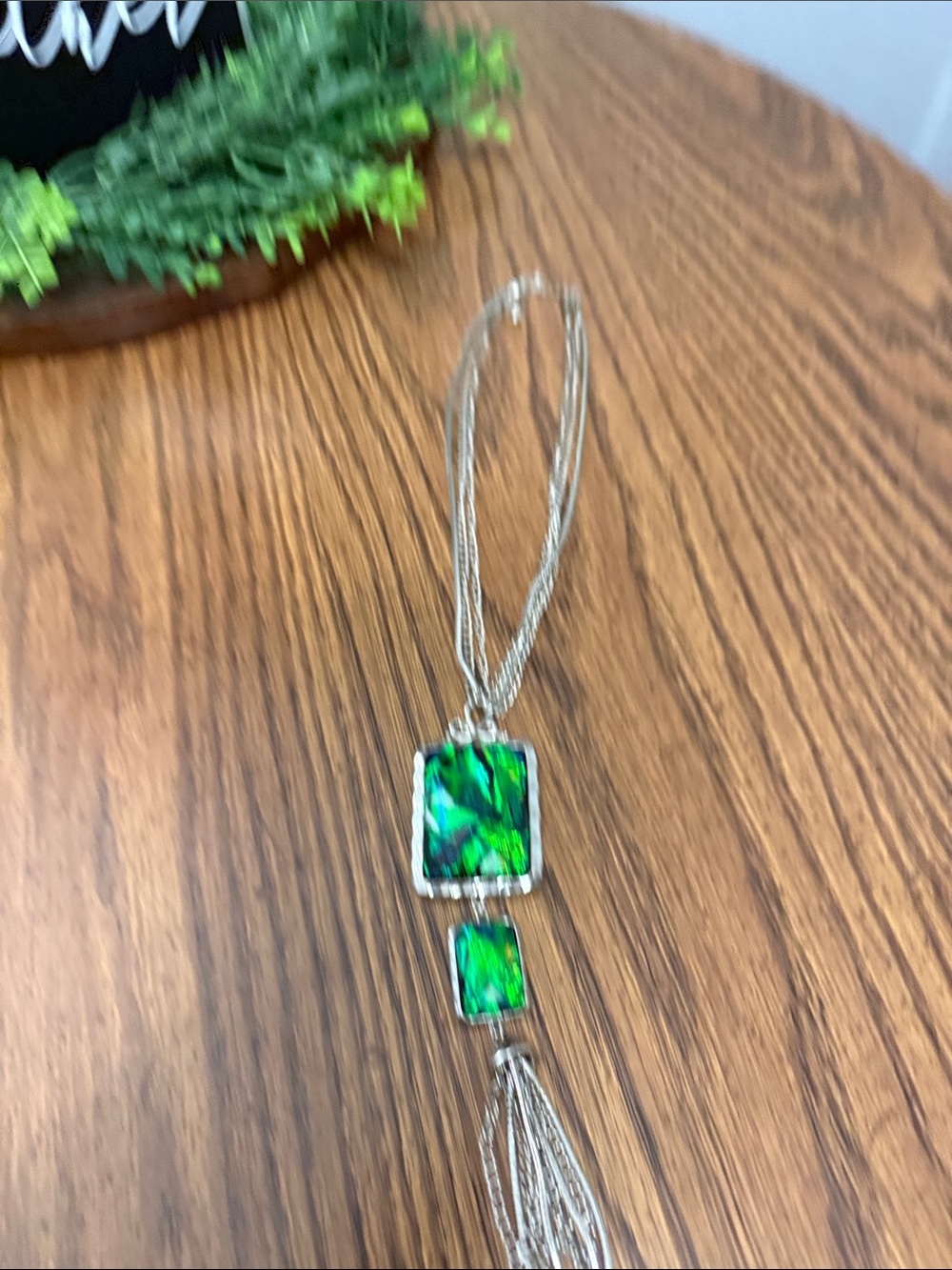 Green Artisan Necklace